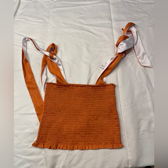 Koch Cece Top in Texas Tangerine. Size small. New with removed tag. - Picture 2 of 4